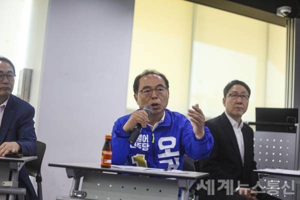 오거돈 더불어민주당 부산시장 후보 ⓒSNT 세계뉴스통신