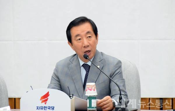 김성태 자유한국당 원내대표 ⓒSNT 세계뉴스통신