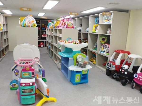 대전시 육아종합지원센터의 장난감도서관이 리모델링 공사를 마무리했다. ⓒSNT 세계뉴스통신