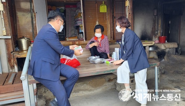 곡성군 석곡면, 이웃이 함께하는‘석곡에서 ON DO시락’전달